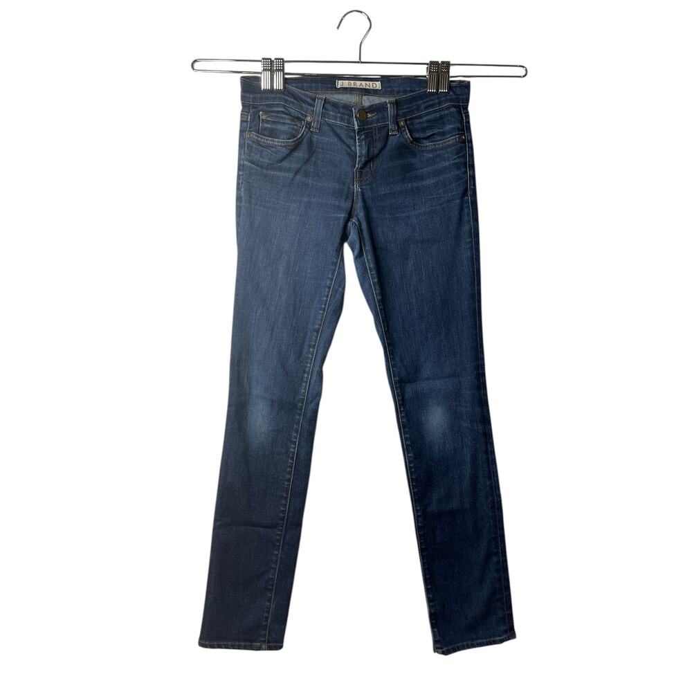 J Brand Womens The Pencil Leg Jeans Size 27 Skinny Denim Low Rise